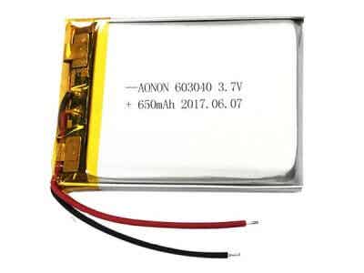 金凱能電池 603040-650mAh早教機故事機鋰電池