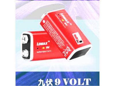 LDMAX利大 6F22碳性電池9V方塊碳性電池圖1