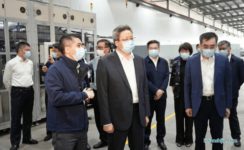 南通市市委副書記、市長吳新明一行蒞臨南通科瑞恩調研